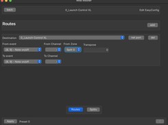 Midi router Screenshot 2